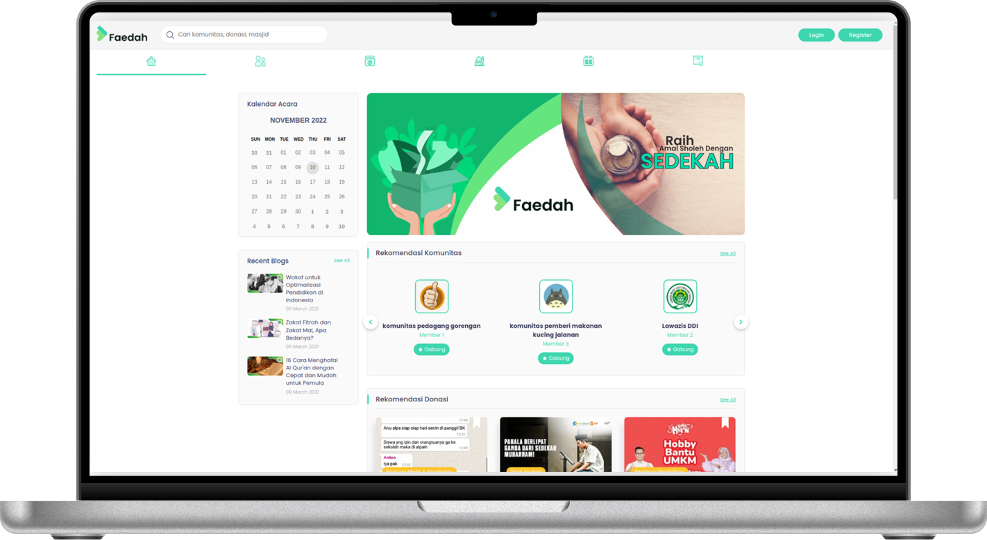 Faedah: Community Crowfunding